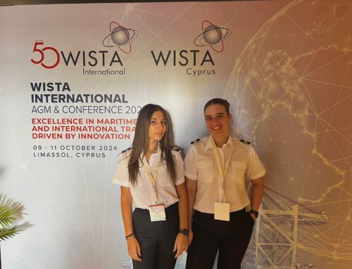 Attendance of 2 cadets from the Cyprus Maritime Academy at the Annual General Meeting and Conference of WISTA International!